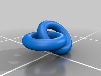 Hopf link (customizable)