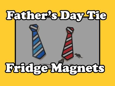 Father's Day Fridge Magne