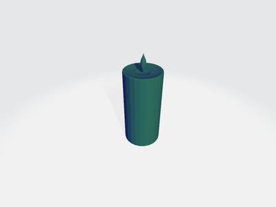 Christmas candle