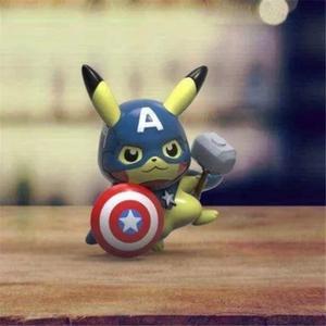 Pikachu Capitan Amerika