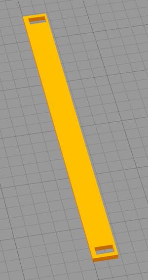 Eurorack Blank Tile - 3U 1Hp