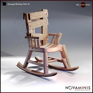 Damaged Rocking Chair 01