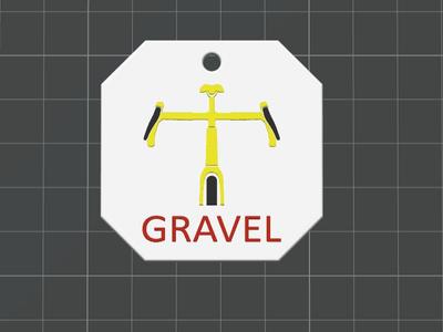 Gravel Keychain