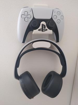 PS5 controller and headphones holder