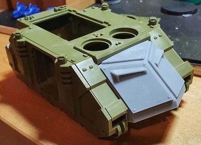 Rhino FrontPlate "Captain MAGPike Nose"