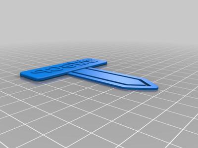 Bookmark / Paper Clip - Russian - здесь - here