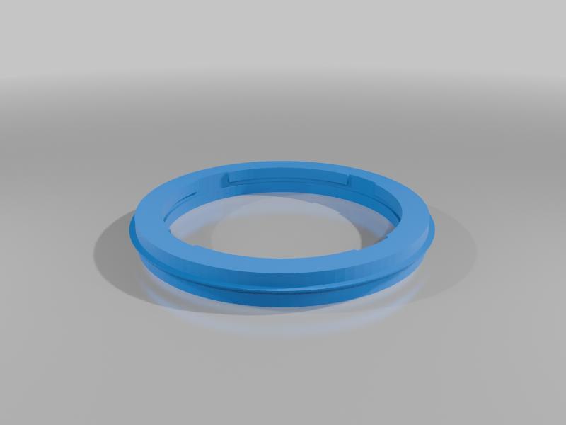 Adapter for Biltema filter 84-184 to Biltema vacuum 84-124