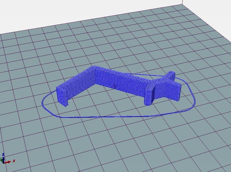 Siemens Dishwasher Door Clip (Giraffe!)