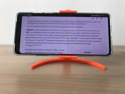 OnePlus 8 GoPro mount with universal GoPro "monitor-like" stand