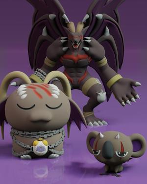 Beelphemon Evolution Pack