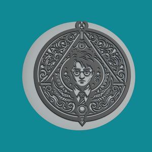 Harry Potter Print Model Harry Potter Medallion Harry Potter Wall Decor