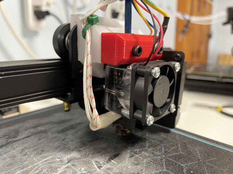 E3D Revo Six Rapid Change Nozzle Mounting Base for Ender 2 Pro