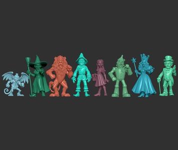 Wizard Of Oz Cast Figures