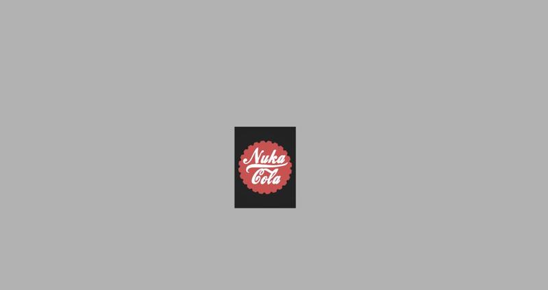 Fallout Nuka-Cola - Single Deck Box (100 Sleeved Cards, Compact) ☢️