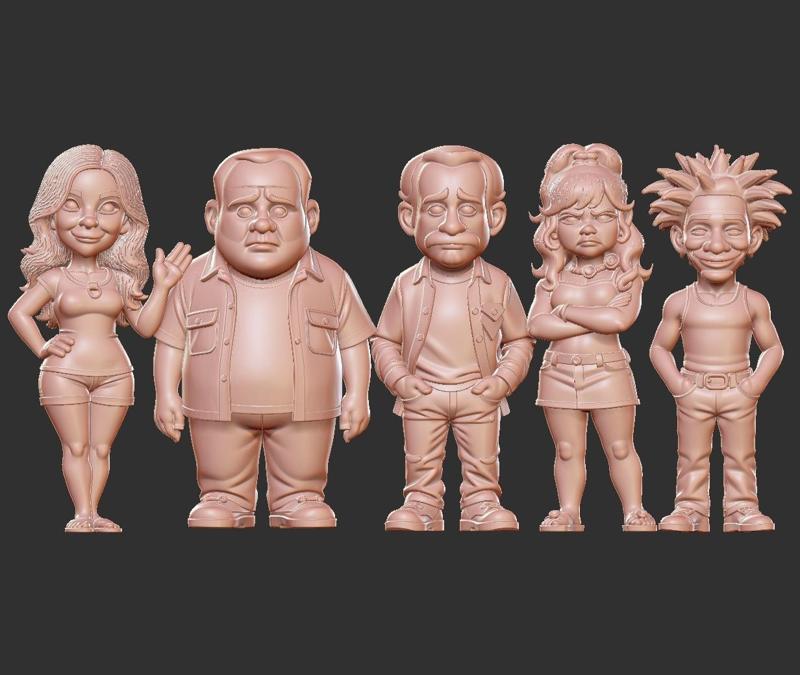 My Name Is Earl  Cast Action Figures