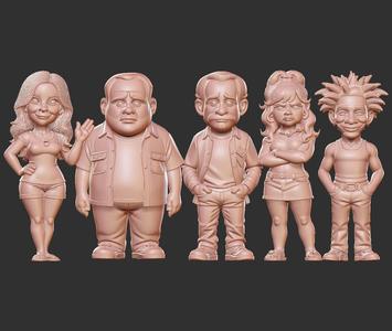 My Name Is Earl  Cast Action Figures