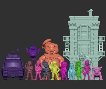 GhostBusters Figure Set