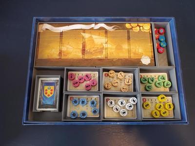 Medici (Grail Games 2016 Edition) Board Game Insert