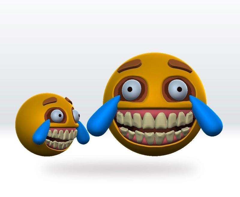 Repo Emoji Monster STL file Repo 3D Model Fanart