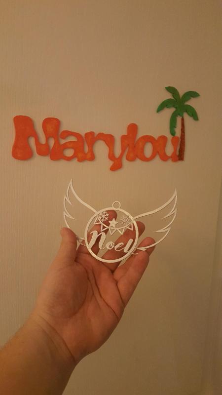 Christmas angel ball