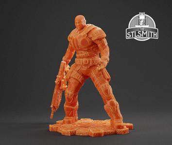 Minh Kim Gears of War OT Miniature STL