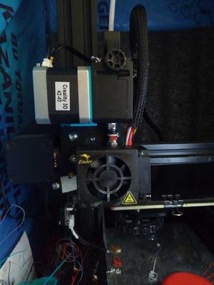 Direct drive Titan ender 3 adapter(hole location fixed)