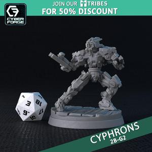Cyphrons - 2B-G2 - Additional Miniatures