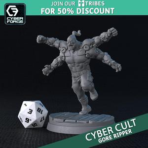 Cyber Cult - Gore Ripper - Additional Miniatures