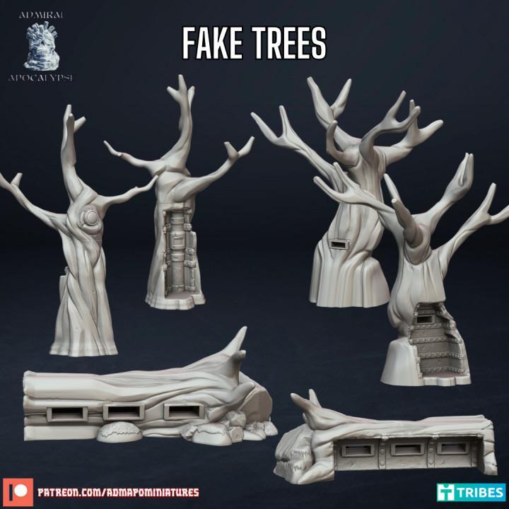 Fake Trees (Pre-supported)