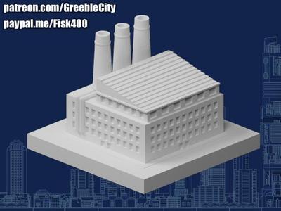 GreebleCity: Cement Factory