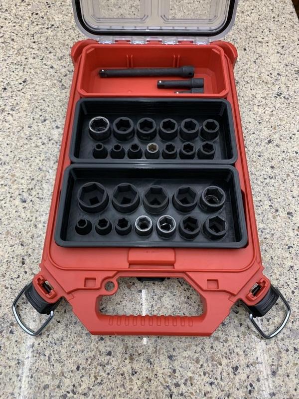 Slim Compact Packout Socket Tray