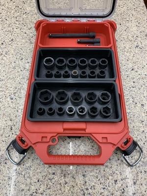 Slim Compact Packout Socket Tray