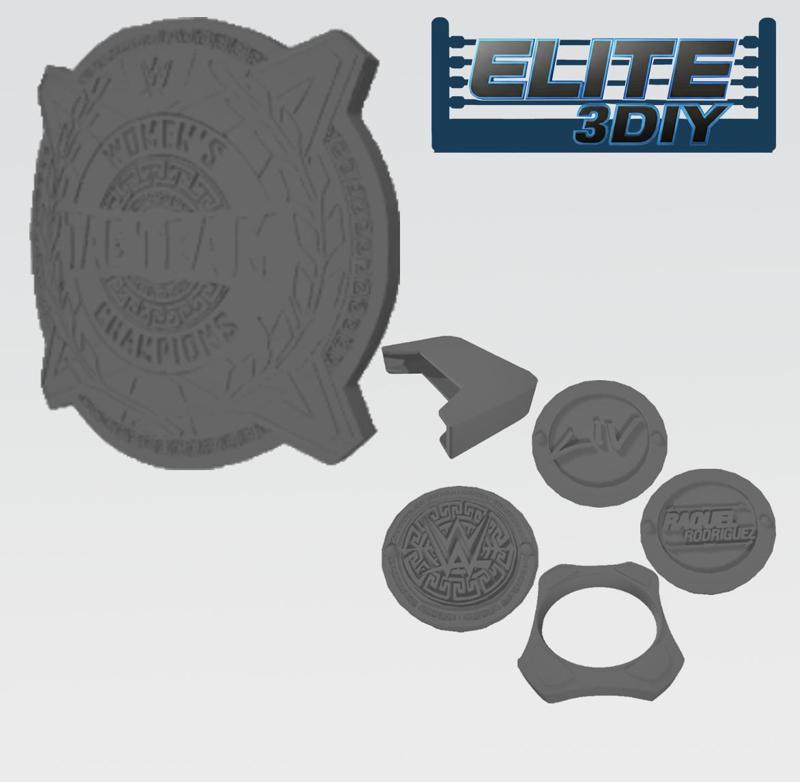 WWE Women's Tag Team Championship 2019 Plates