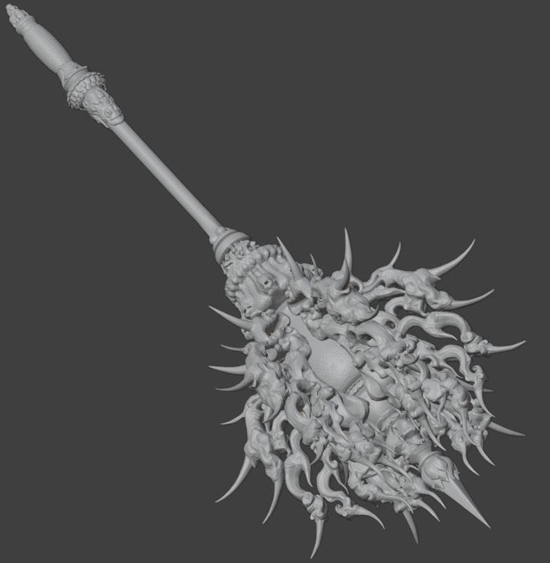 Yellowbrow's mace - Black Myth Wukong