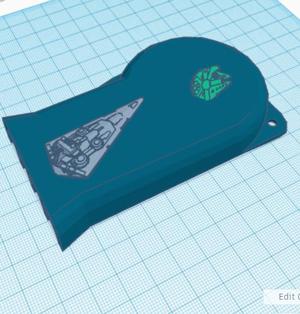 starwars PSU cover ender3