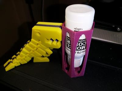 Hex Paint Rack with mount holes