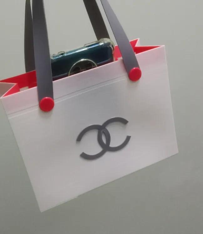 Year of the Snake Paper Cut CHANEL Carrier Bag