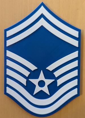 Air Force Senior Master Sergeant E8 Rank