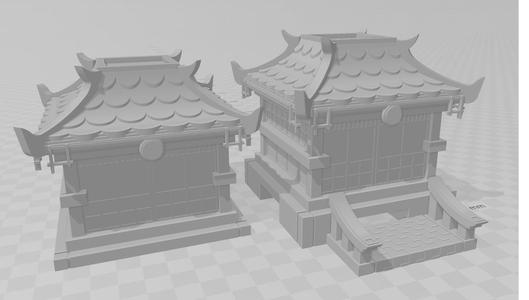 Ninja All-Stars Chibi Shrine 3x3