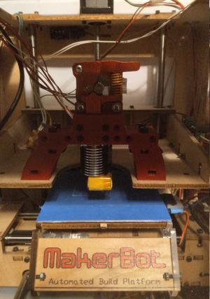 A direct-drive E3D V6 Extruder for the Thing-O-Matic - The MK5 Evolution