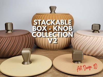 Stackable Box - Knob Collection V2