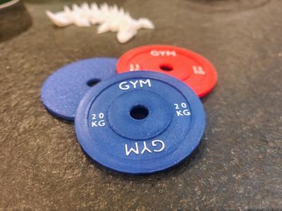Bumper Plate Coasters