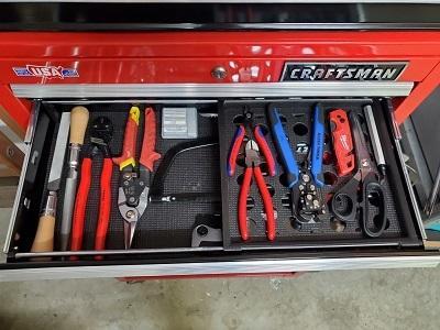 Sliding Tray for Tool Box Drawer