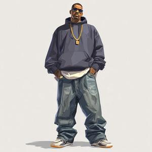 🔥🏙️ Carl Johnson - Grove Street Legend Edition (One-Piece STL, No Supports)