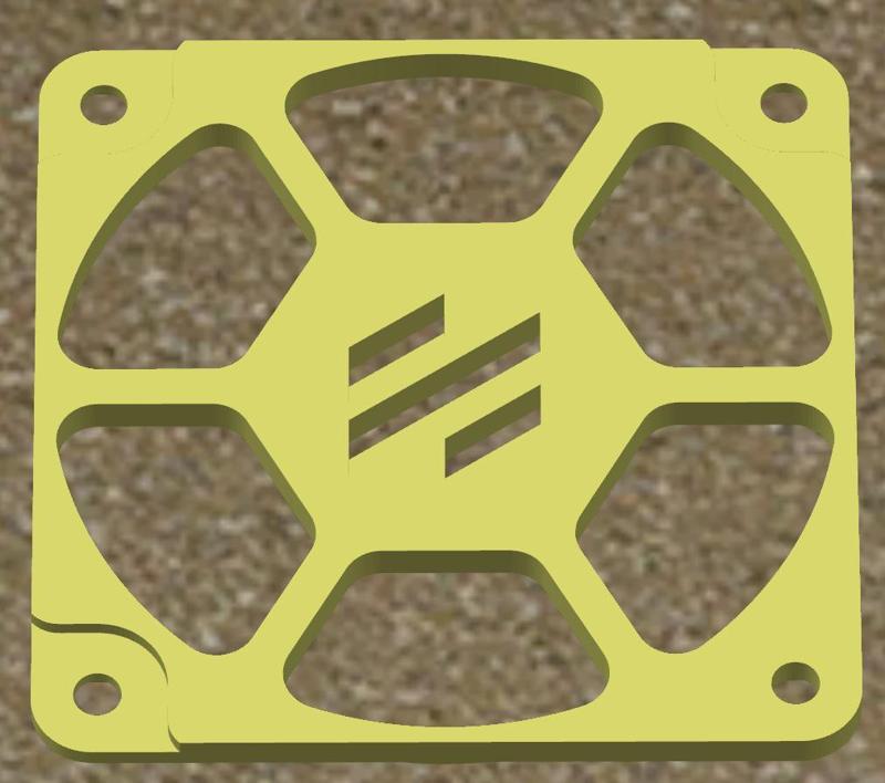 Modified Voron V2.4r2 and Trident Fan Grills