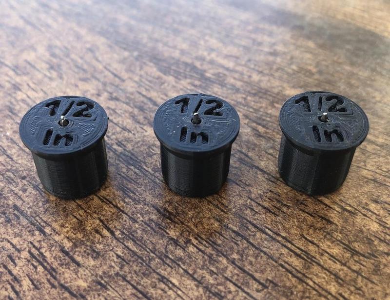 Hardwood Dowel Center with Nail Insert (Customizable)