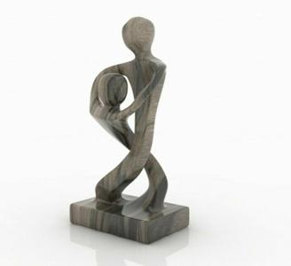 Sculpture art tango dance