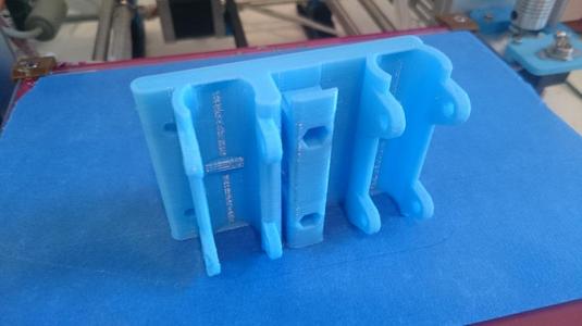 X-Carriage prusa i3, 31mm spacing (for nema 17) with 4 bearing.