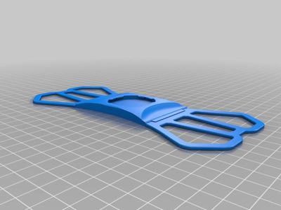 Flexible phone mount for quad lock