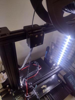 Creality filament detector mount for direct drive extruders